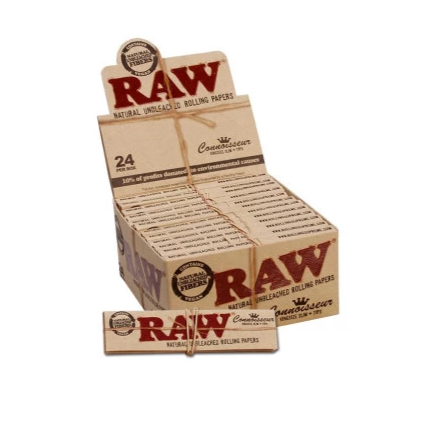 RAW - CONNOISSEUR KING SIZE SLIM + TIPS