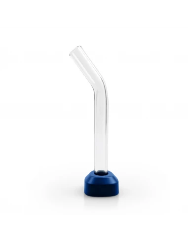 Norddampf Relict glass mouthpiece CURVED by Plaisir, 120 mm