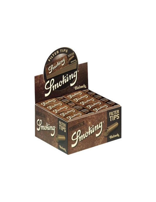 SMOKING BROWN TIPS 50 PCS